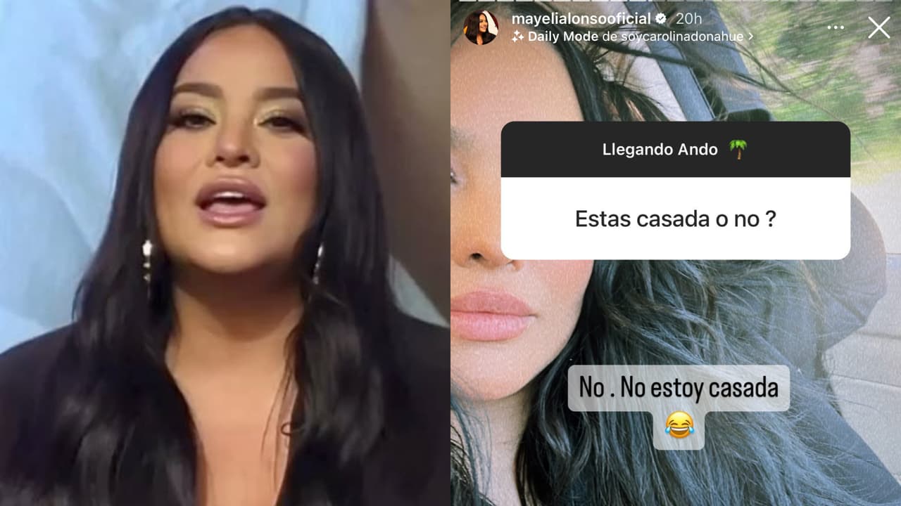 Mayeli Alonso fue clara al responder si sigue casada o no con Lupillo Rivera.