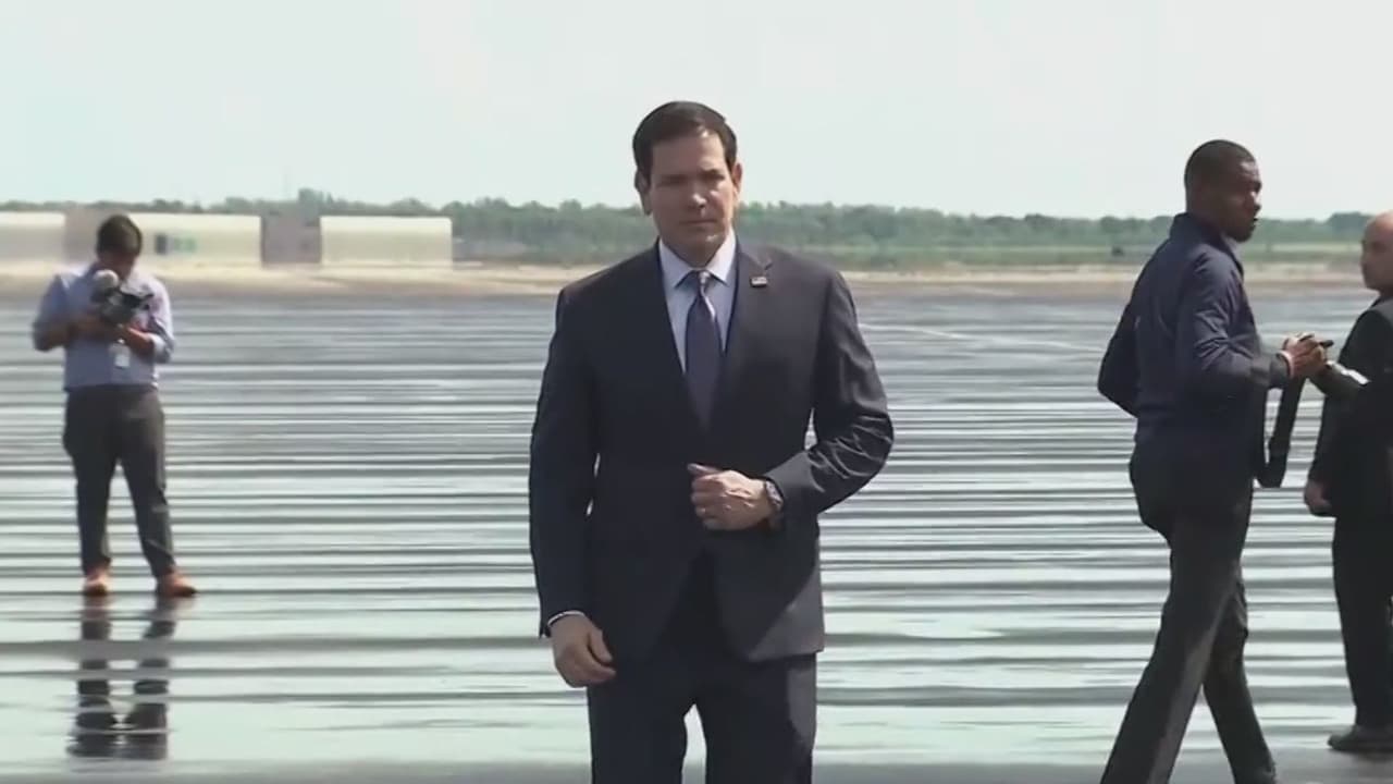 Marco Rubio llega a Colombia como parte de un gira por América Latina
