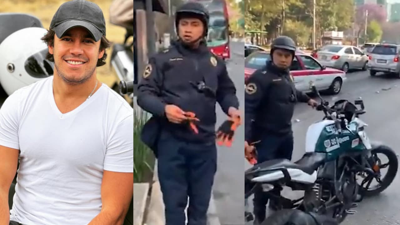 Eduardo Capetillo Jr. protagonizó una fuerte discución con elementos de la policía mexicana al evitar ser detenido.