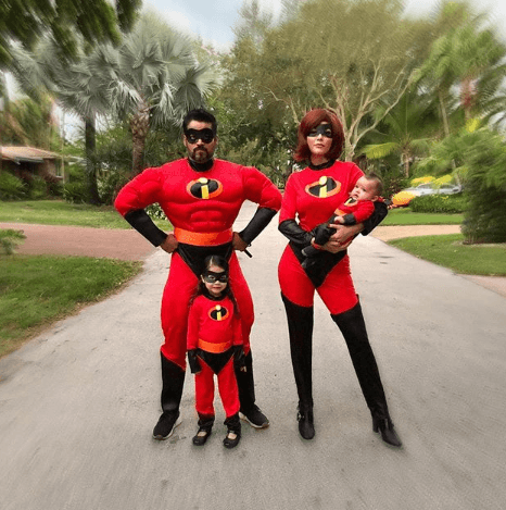 Ana Patricia no se podía quedar atrás y esta vez hasta a Gael le tocó disfrazarse como 'Los Increíbles'.