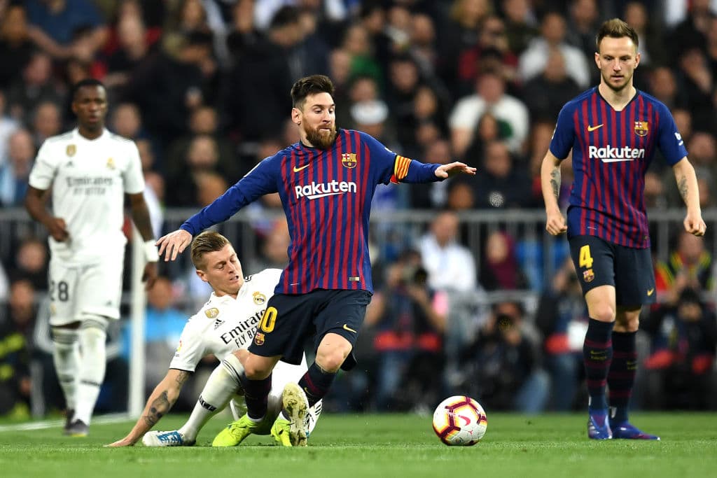 Lionel Messi estuvo a punto de marcar el 2-0 con un remate en el minuto 90 que pasó muy cerca del arco rival.