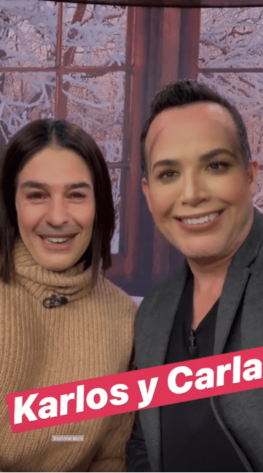 La creatividad de Carlos Calderón no tiene límites y en otras ocasiones también ha arrancado carcajadas en Despierta América, como cuando usó un filtro de intercambio de caras.