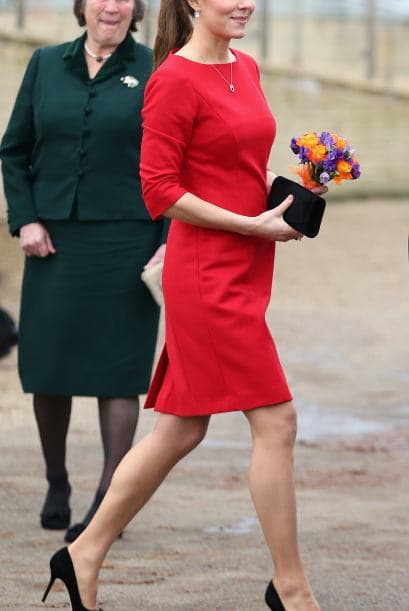 Kate sonrío durante el evento, pero no pudo evitar mostrar su sensibilidad ante las historias de los niños del hospicio