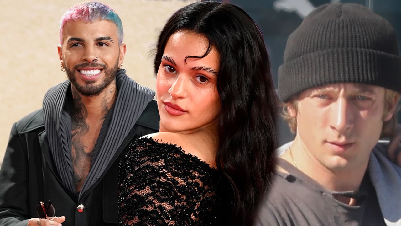 El supuesto novio de Rosalía tiene un problemático pasado: los romances de Jeremy Allen White