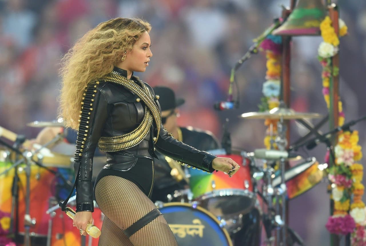 Así lució la diva en el concierto del Super Bowl