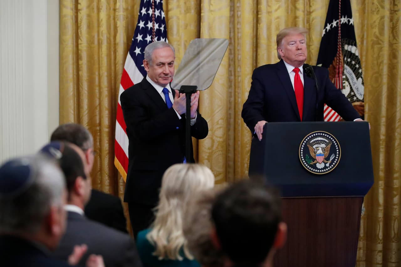 Trump presenta una "visión de paz" para Medio Oriente que respalda Israel y rechaza Palestina