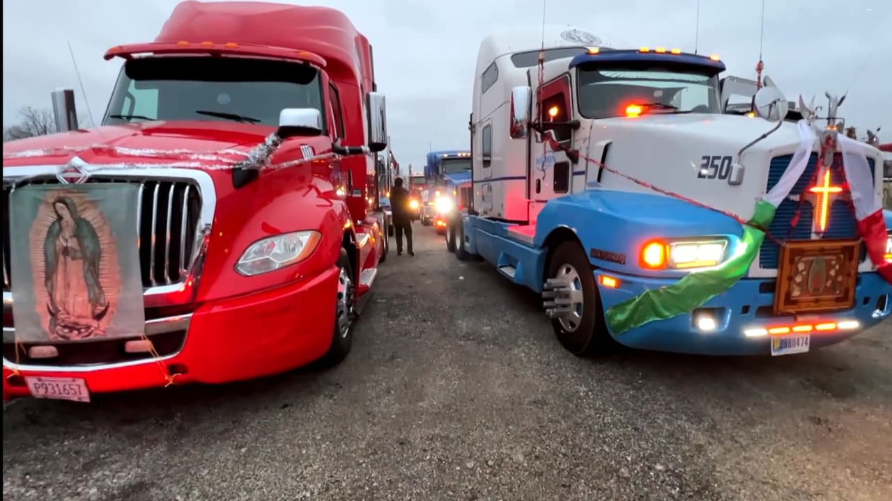 La bandera de méxico y la guadalupana fueron los protagonistas.