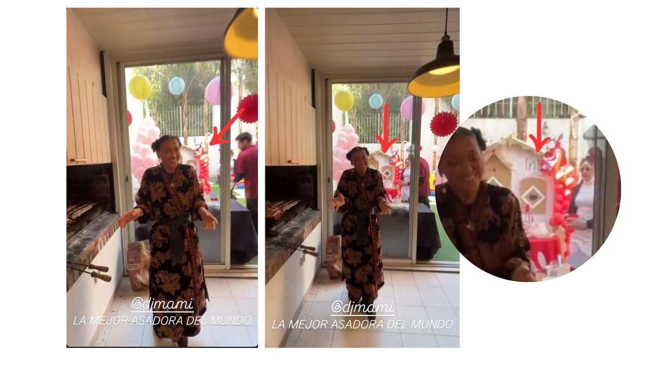 Así habría sido la fiesta de cumpleaños de Inti.