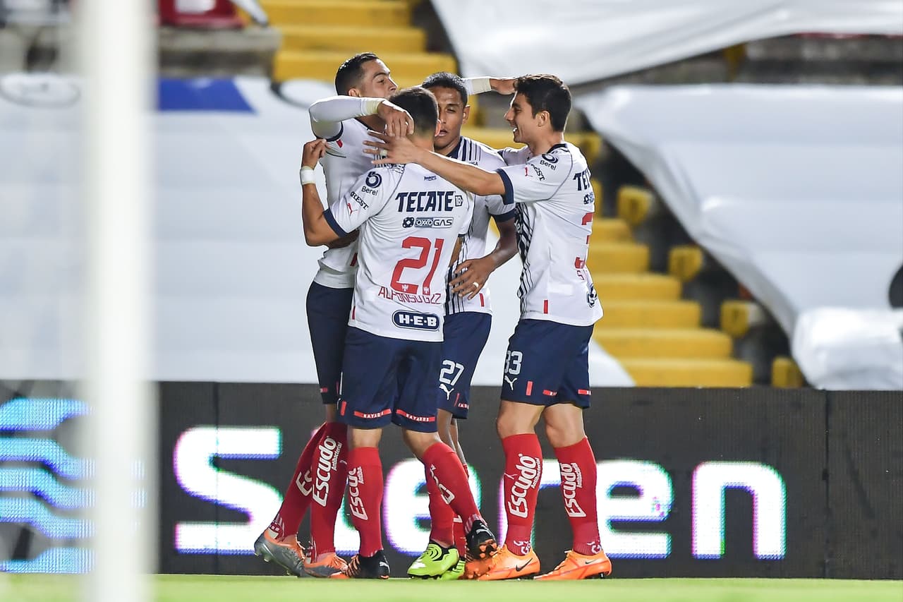Rayados goleó 0-3 a Querétaro en la Jornada 4 con goles de Rogelio Funes Mori, Germán Berterame y Jesús Gallardo.