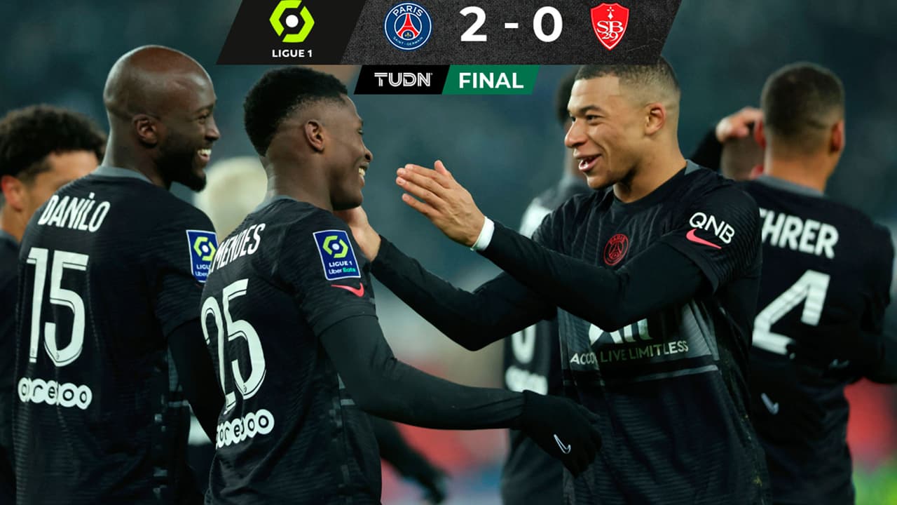 PSG regresa al triunfo ante Brest con golazos de Mbappé y Kehrer 