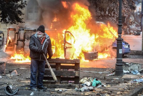 La crisis de Ucrania tiene en alerta a Europa.