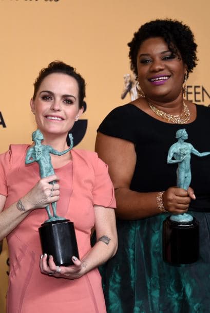 Más chicas de 'Orange is the New Black', Taryn Manning y Adrienne C. Moore.