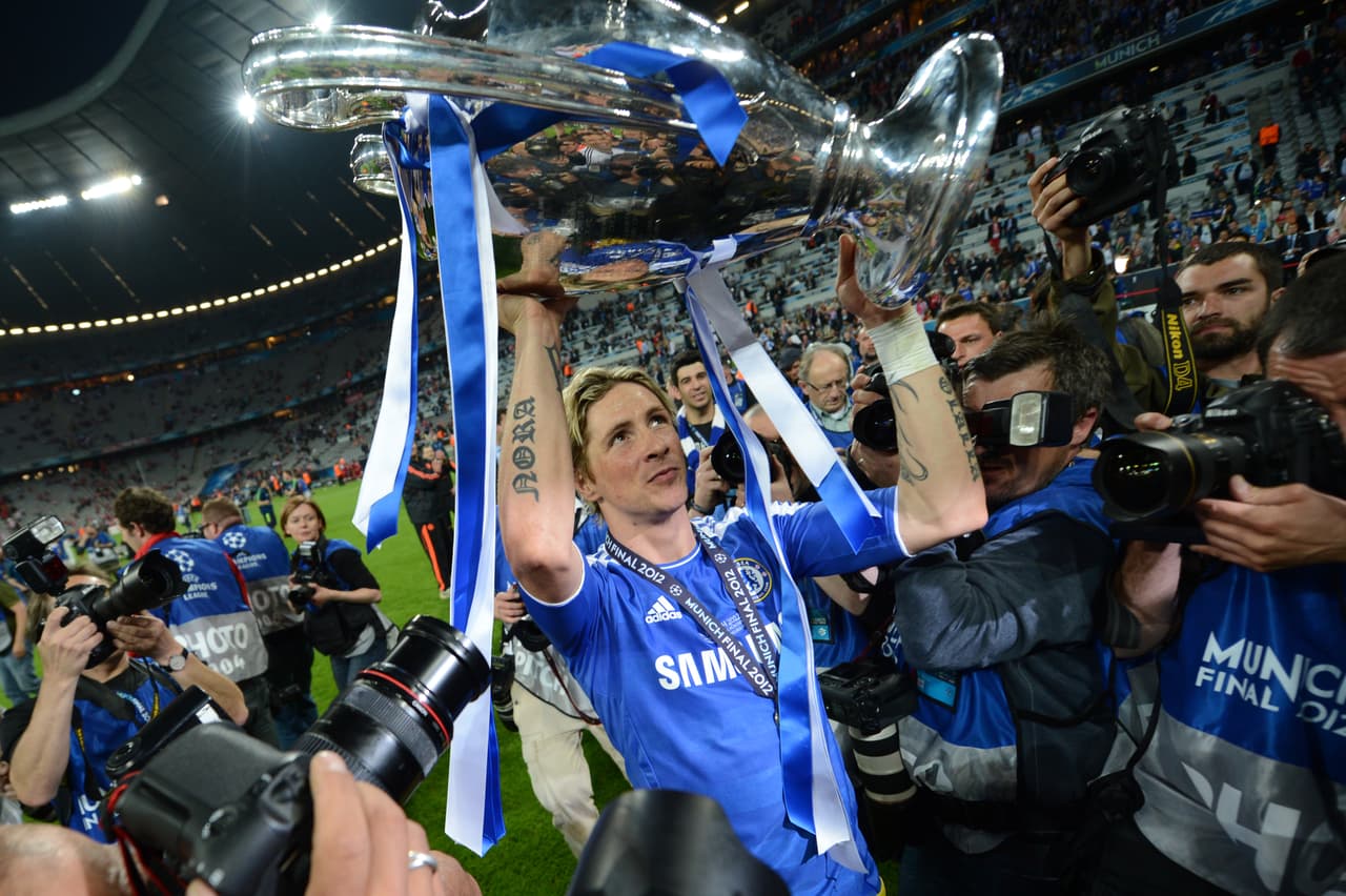 Fernando Torres estuvo en Chelsea en los títulos de FA Cup, de Champions League y de Europa League, con lo que por fin era campeón a nivel de clubes.