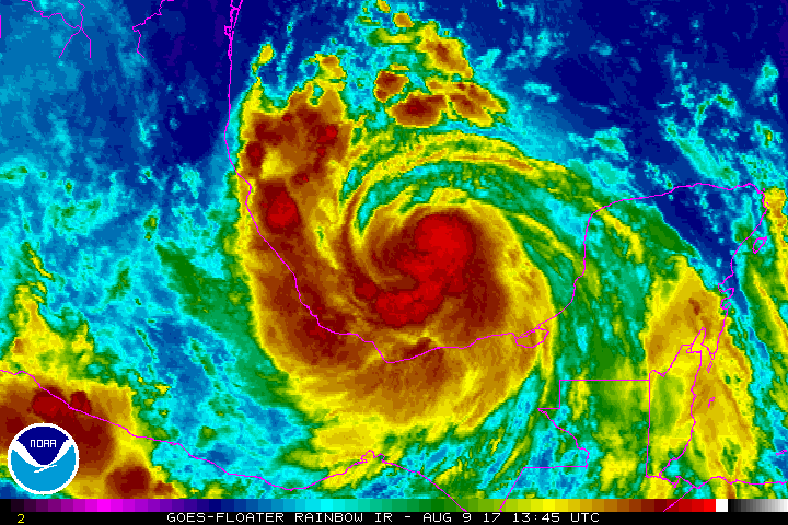 Franklin se convierte en huracán categoría 1 y se dirige a la costa de México