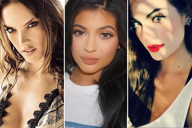 Estas famosas paralizan a cualquiera, haciendo uso de sus sexys labios.