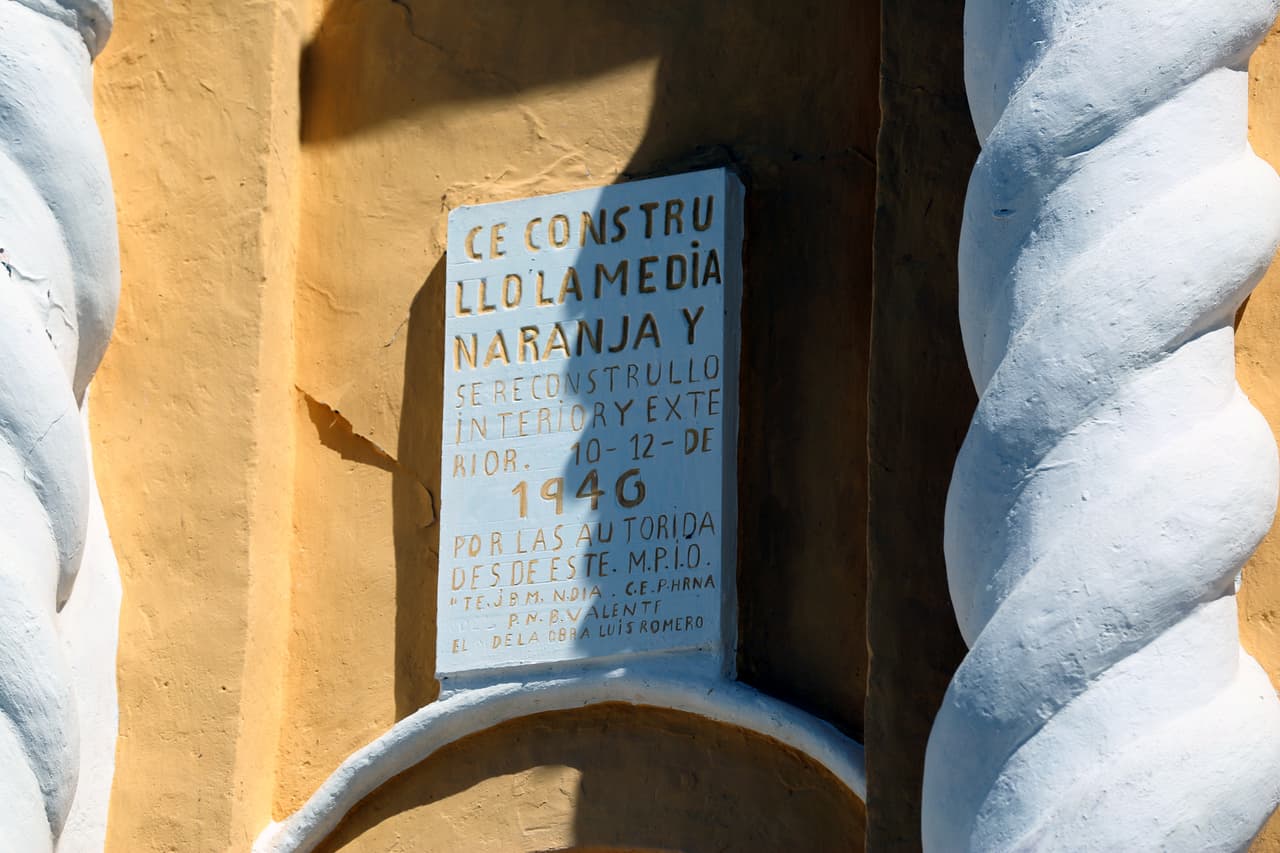 La Iglesia había sido remodelada a mediados del siglo pasado.
