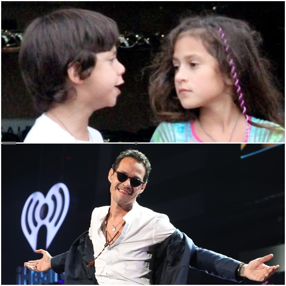 Emme y Max son idénticos a su famoso y multipremiado papá, quien estará presente en la 19 entrega de los premios Latin GRAMMY a celebrarse este 15 de noviembre y transmitido por Univision.