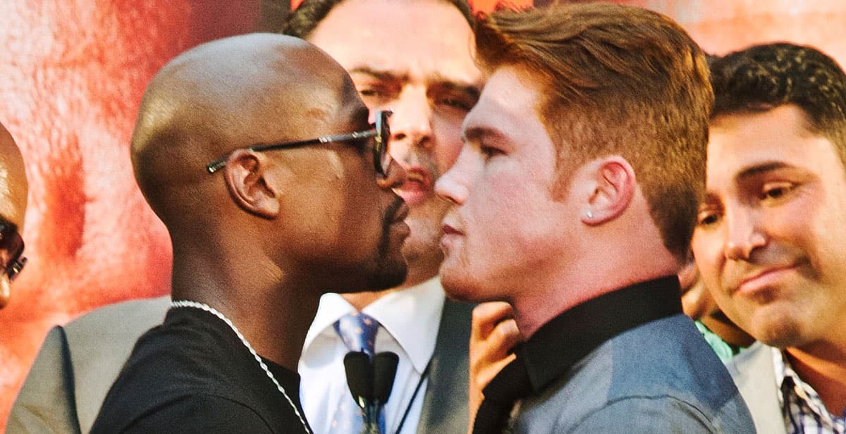 Floyd Mayweather se burló de Saúl ‘Canelo’ Álvarez