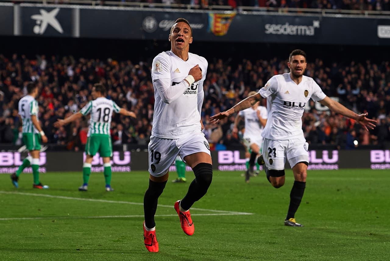 Fue este le octavo gol de Rodrigo en la temporada: cuatro en La Liga y cuatro en la Copa del Rey.