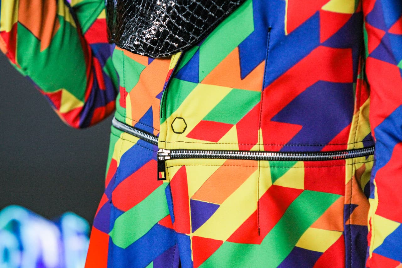 Pero en realidad era parte del traje.