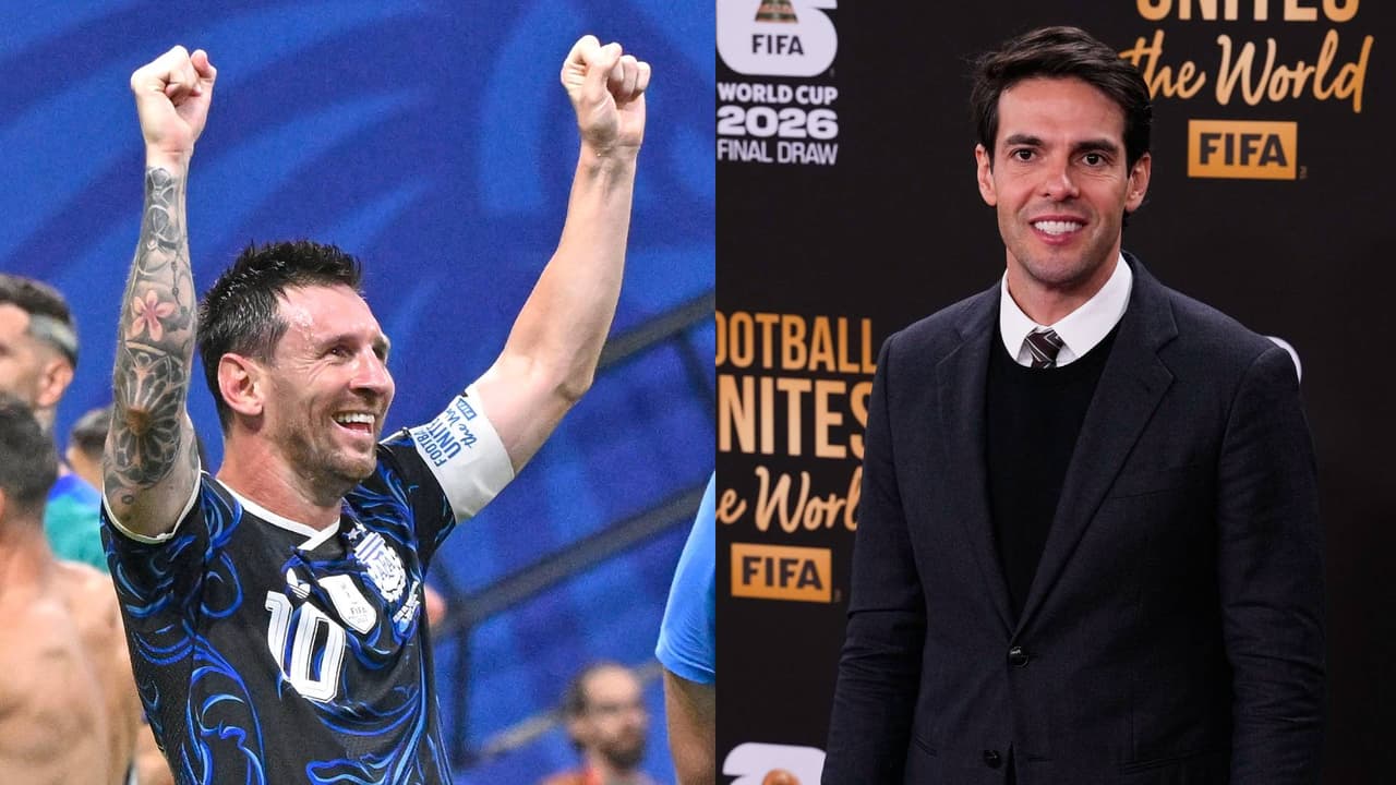“Una inspiración”:  Kaká y sus elogios para Lionel Messi antes del Argentina vs. España
