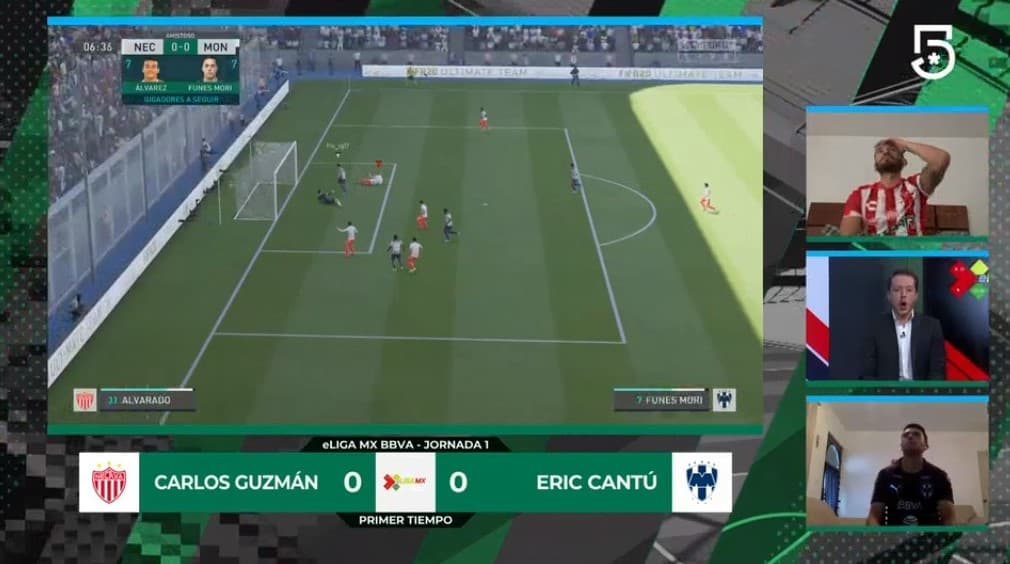 Monterrey abrió el marcador al 7’ por conducto de Funes Mori.