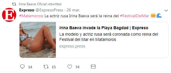 Solamente falta que el alcalde de Matamoros confirme la noticia.