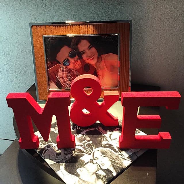 Al parecer Margón es muy detallista, pues Eleazar le agradeció por esta linda decoración.