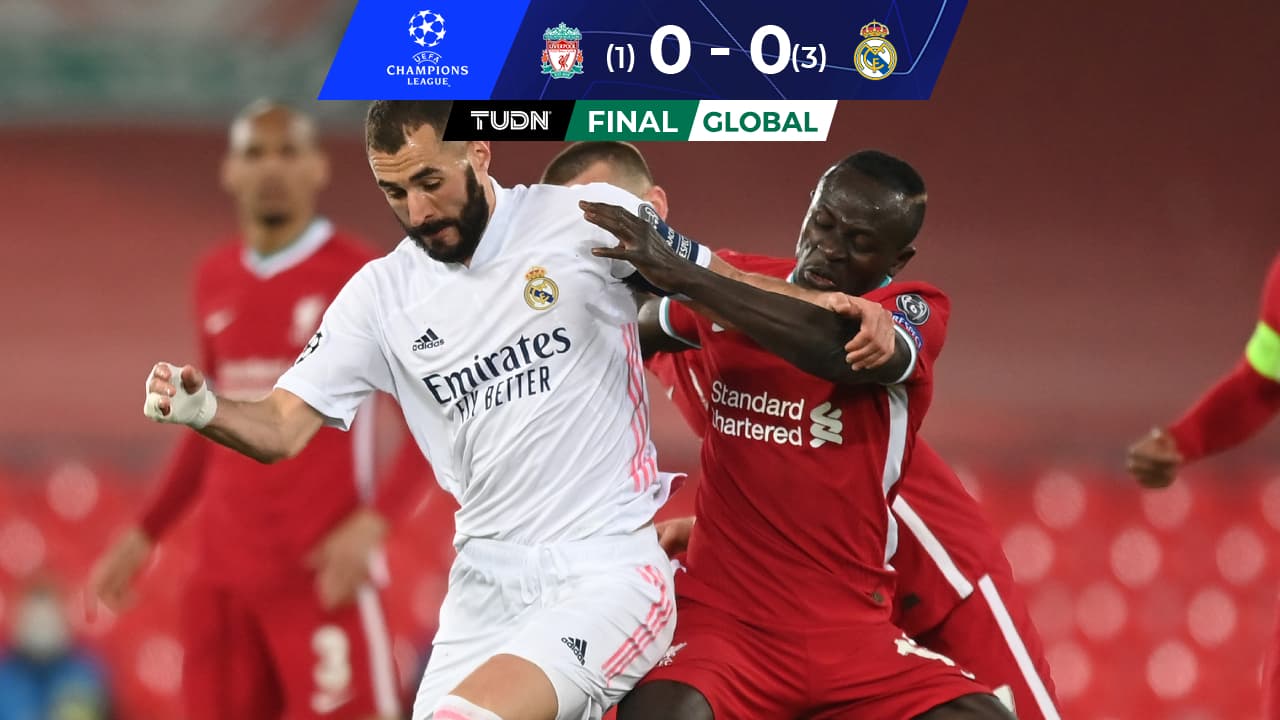 Real Madrid deja al Liverpool eliminado... y solo
