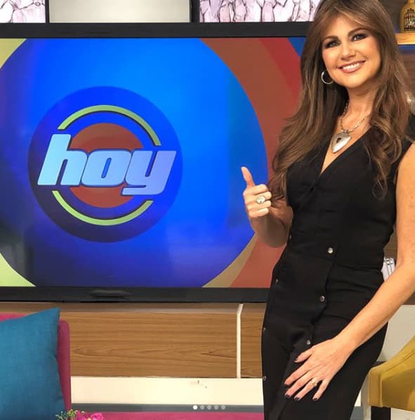 Actualmente la conductora está divorciada, pero se siente muy tranquila y feliz por estar al cuidado de sus trillizos.