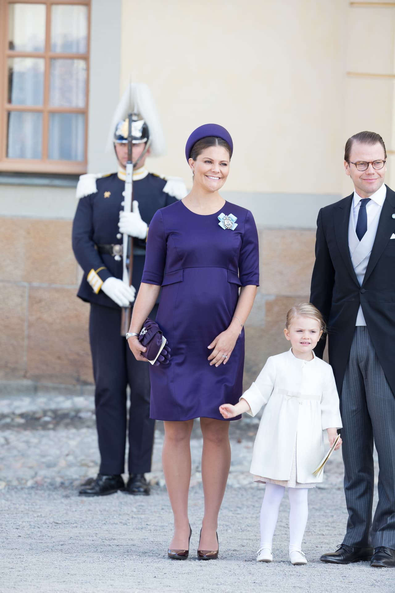 La príncesa Victoria lució su hermosa pancita de embarazo.
