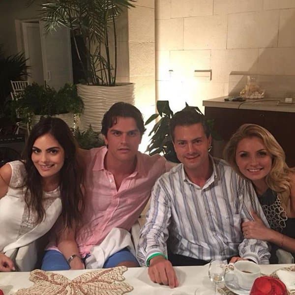 Hace unos días la vimos reunida nada más y nada menos que con el presidente de México, Enrique Peña Nieto, y Angélica Rivera.