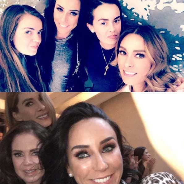 Galilea Montijo y su mejor amiga, Inés Gómez Mont, la pasan genial cada vez que se reunen para comer.