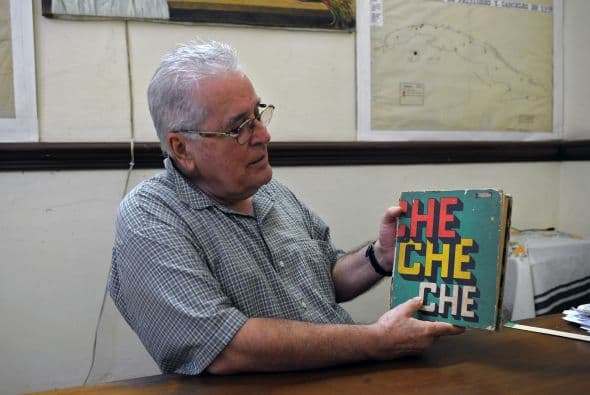 "El manuscrito dice 'hasta la victoria' y después 'siempre patria o muerte'. Fue bellamente fortuito y, como diría Julio Cortázar, el azar hizo bien las cosas", señaló el cineasta, también titular del Sistema de Medios Públicos de Argentina.