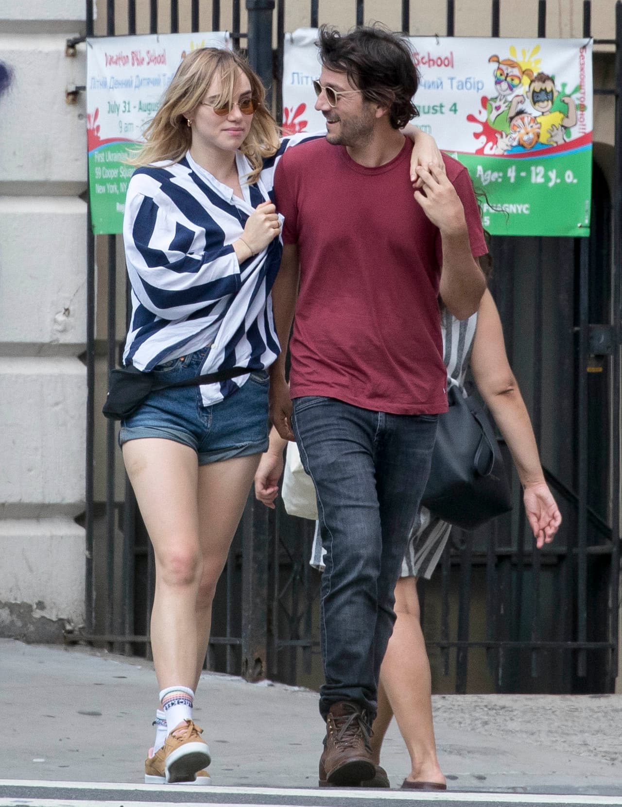 Se conocieron en el rodaje de la película 'Bad Batch' a finales del año pasado.