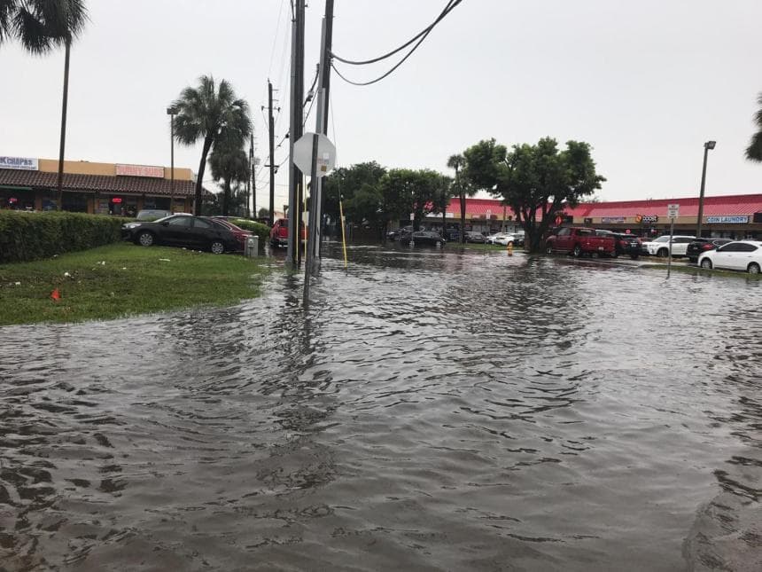 Riesgo elevado de inundaciones en los condados Miami-Dade y Broward: se espera la formación de un nuevo ciclón