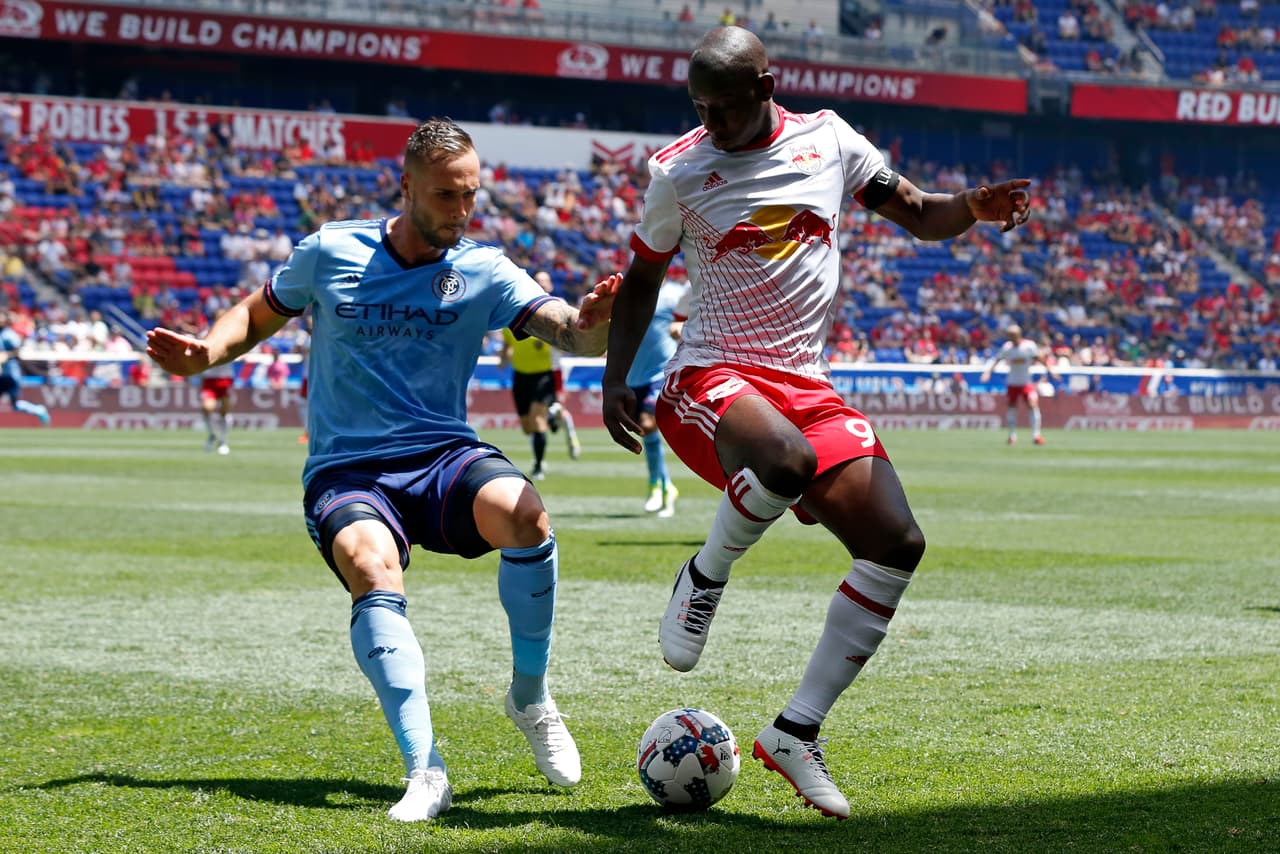 Los Red Bulls lamentaron la derrota en el clásico frente a NYCFC.