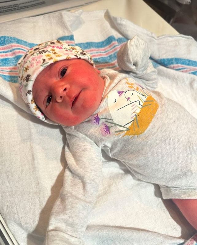 Aliyah Sofía, hija de Carlitos 'El Productor' y Silvia Díaz.