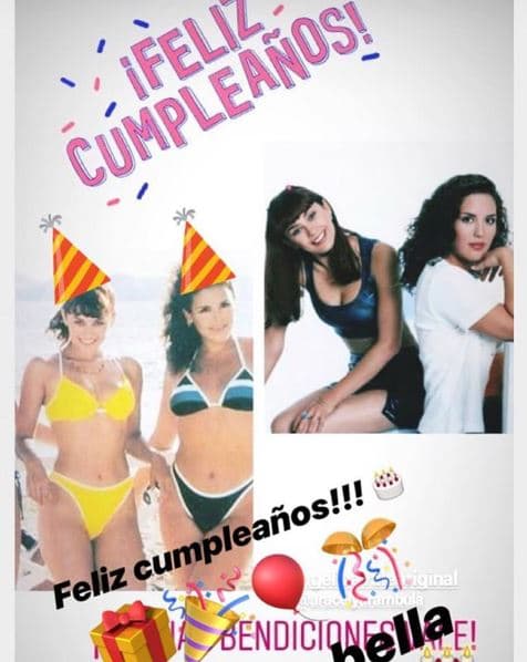 Al pie de la misma 'La Chule' escribió: "¡Muy Feliz cumpleaños, mi soñadora querida Angélica Vale! Mucha vida y salud, y millones de bendiciones al lado de tus bellezas, mi consuegra! Y de tu madre bella y mi querido Otto, diviértanse y gocen, ¡los quiero mucho! ¡Feliz cumpleaños, mi Vale adorada!".