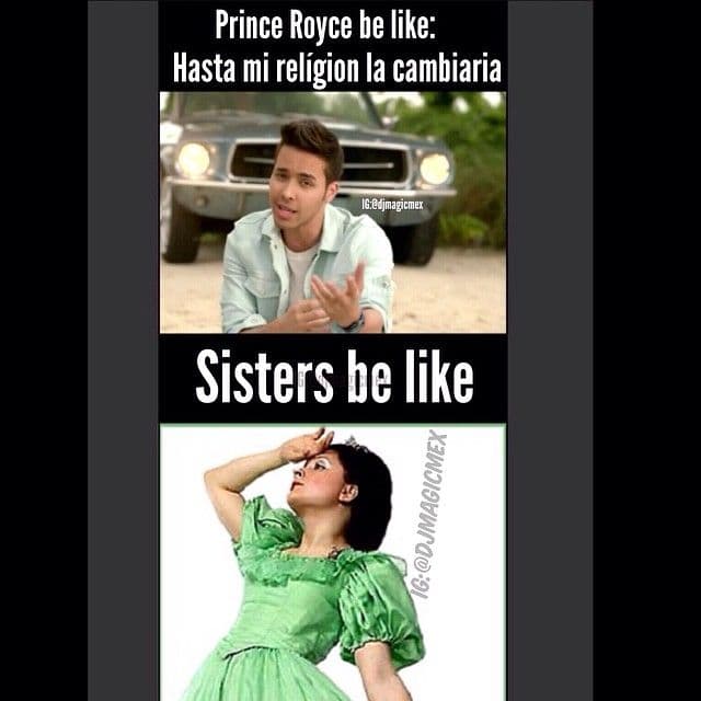 ¡Conviértete en una verdadera roycenatica! Comparte tu meme favorito de Prince Royce en las redes sociales utilizando los hashtags: #PrinceRoyceMeme #KQ105.