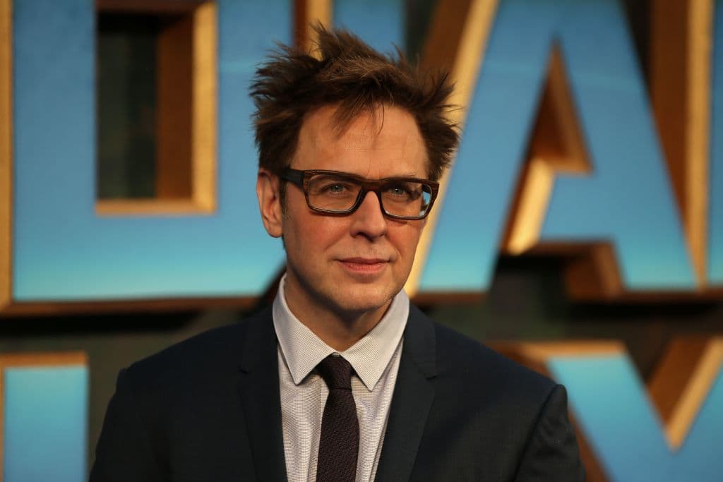 US director James Gunn poses for a photograph upon arrival at the European Gala screening of "Guardians of the Galaxy Vol. 2" in London on April 24, 2017. (Photo by Daniel LEAL-OLIVAS / AFP) (Photo by DANIEL LEAL-OLIVAS/AFP via Getty Images)