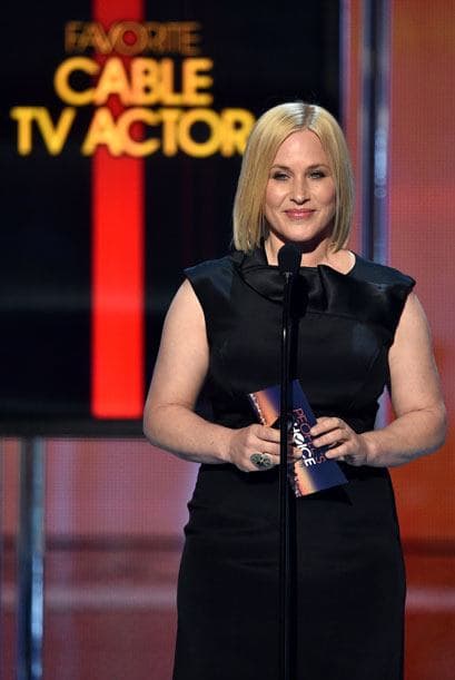 Patricia Arquette de 'Boyhood' anunció la terna de Actor favorito en TV por cable.