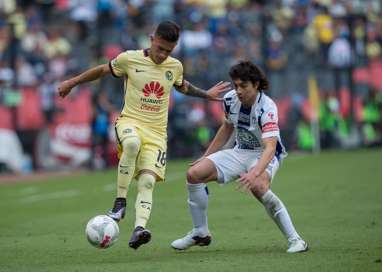 Con las Águilas azulcremas, Lozano no tuvo continuidad y solamente disputó el Clausura 2016 antes de irse prestado de vuelta al Nacional de Montevideo.