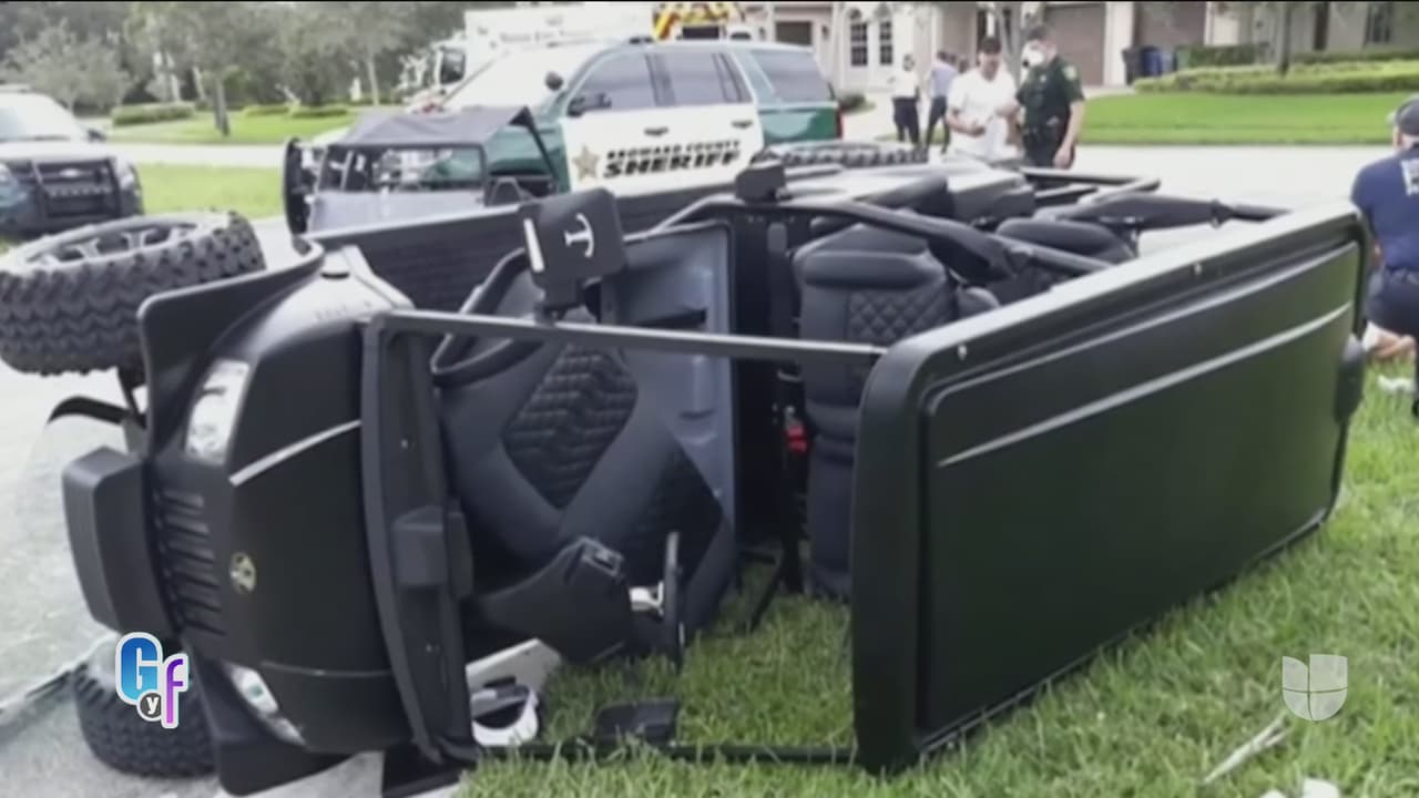 La volcadura sucedió alrededor de las
<b>2 de la tarde hora del Este </b>y 'Tophy', como le llaman de cariño sus padres,
<b>iba acompañado por dos jovencitas de 13 y 14 años de edad.</b>
<br>