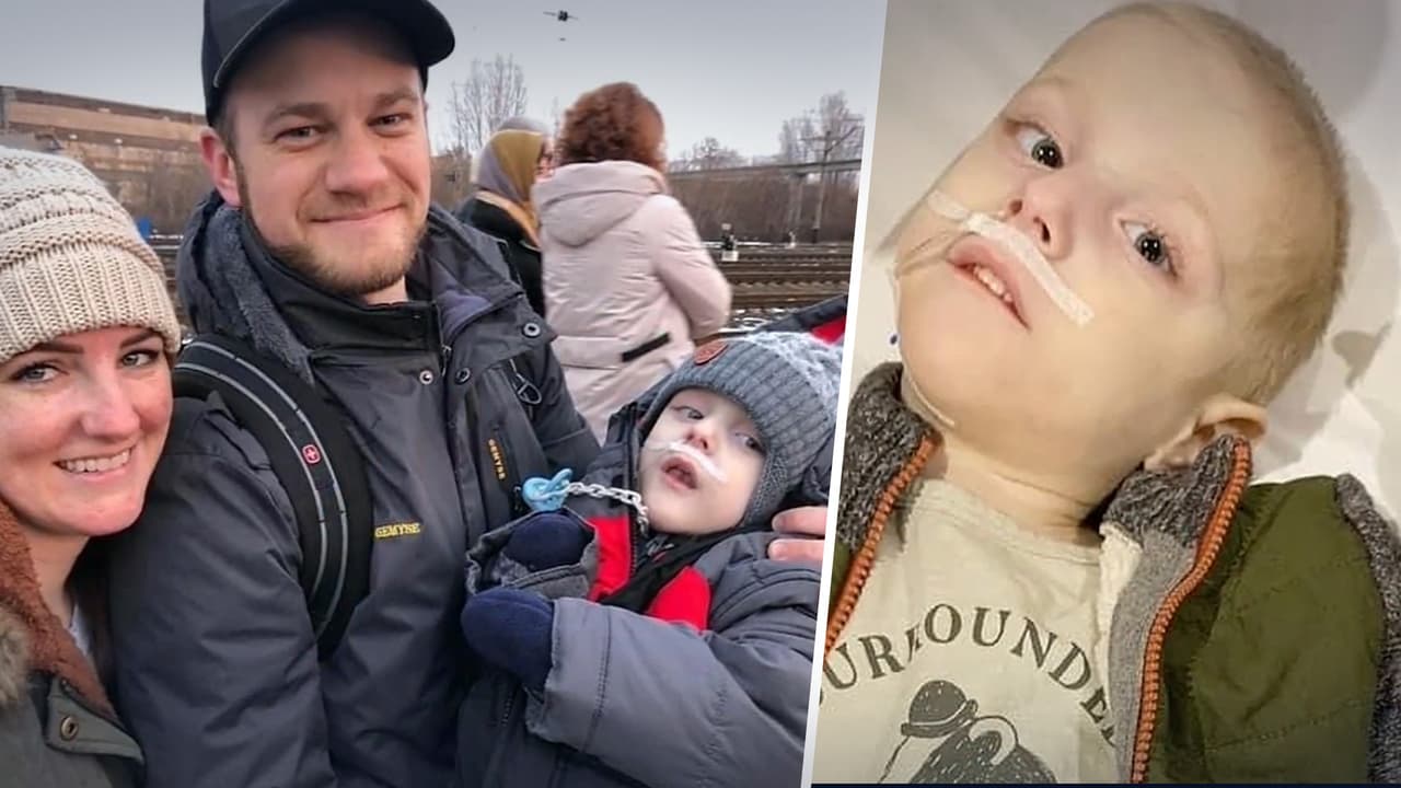 “No sobrevivirá 30 días”: pareja de San Antonio batalló para sacar de Ucrania a su hijo adoptivo en pleno conflicto con Rusia