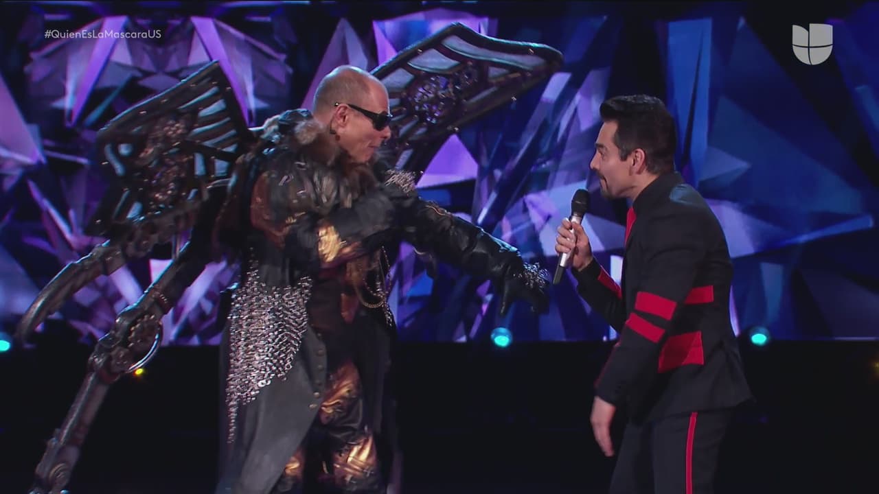 Omar Chaparro no perdió la oportunidad de rapear con él.