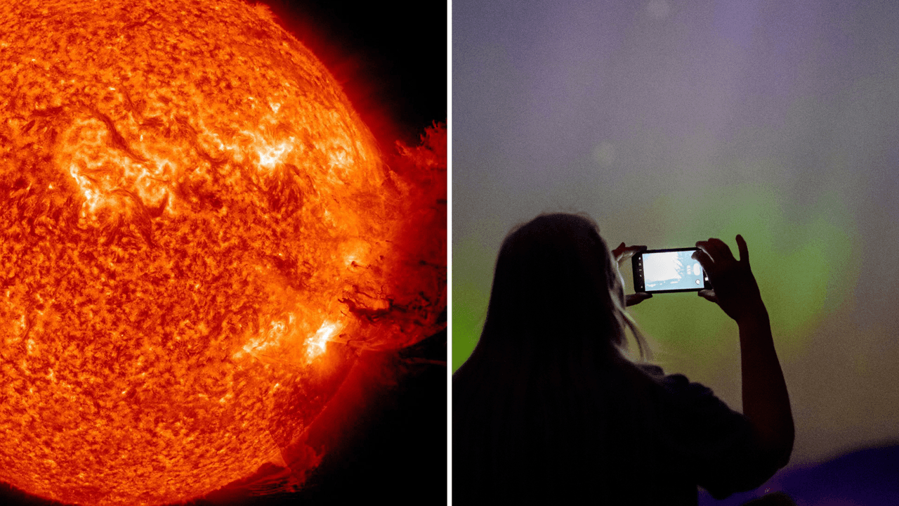 Tormenta solar podría hacer visibles auroras boreales en Nueva York
