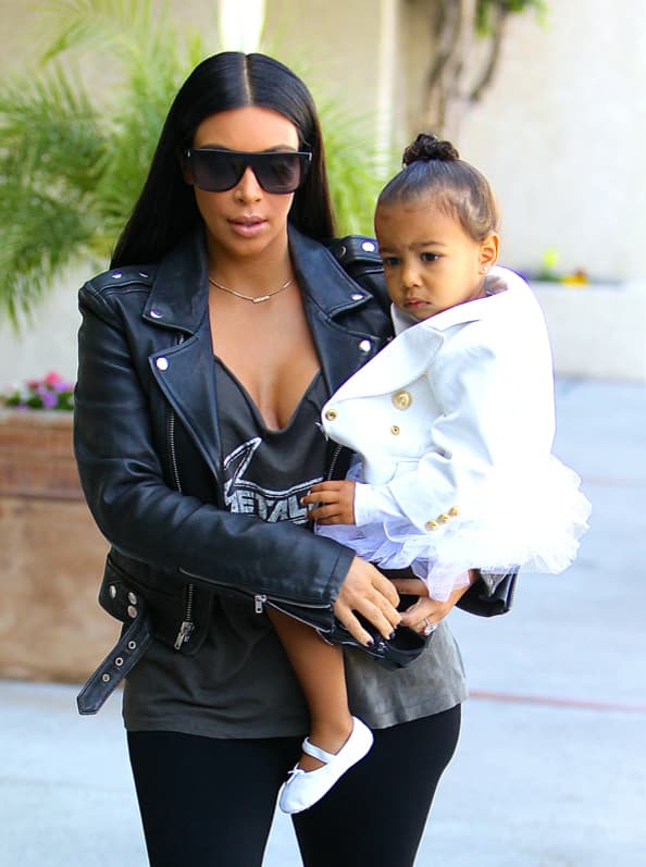 Kim Kardashian y North West