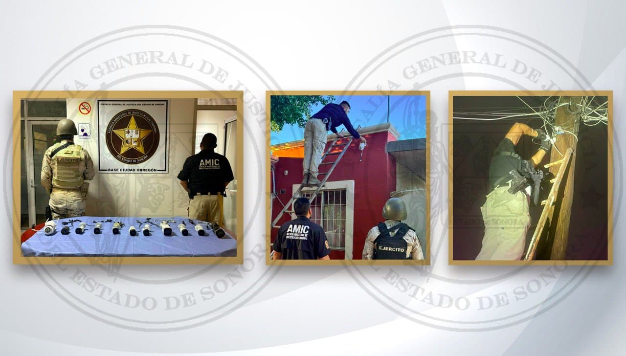 No es la primera vez que ocurre: autoridades mexicanas hallaron y 
<b>deshabilitaron 11 cámaras de videovigilancia en Cajeme</b>, Sonora.