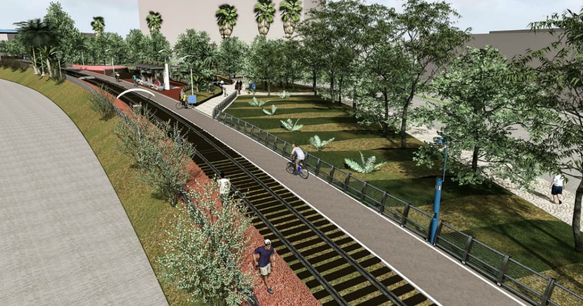 El sueño de una ciclovía que una a Estados Unidos y México